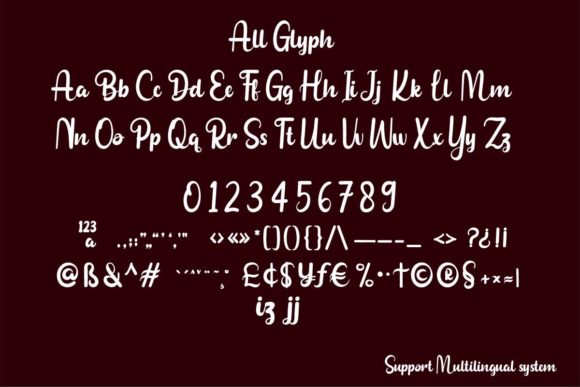 Boathick Font - Preview 6