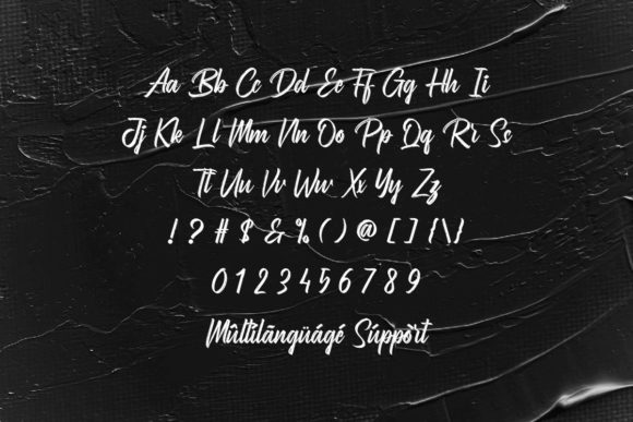 Bromarkers Font - Preview 2