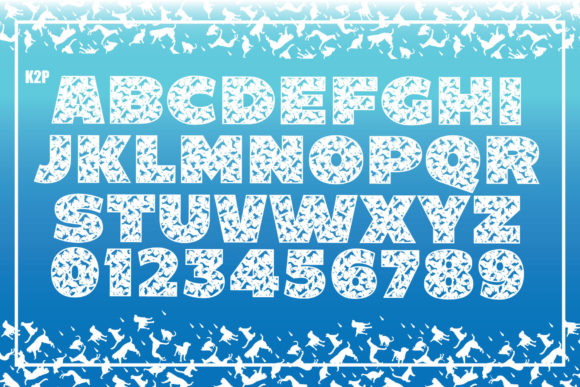 Cat and Dog Font - Preview 1