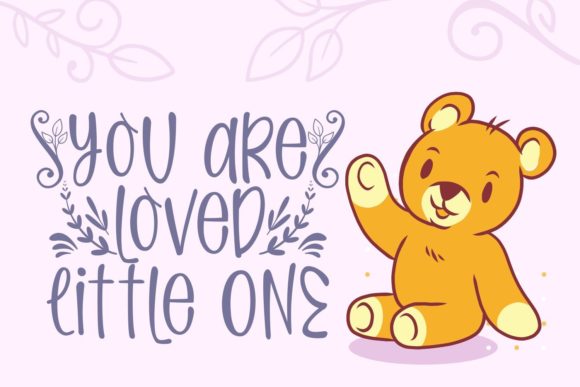Cute My Love Font PNG with transparent background - Preview 1