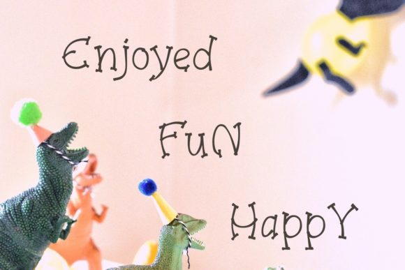Dinosaurs Font - Preview 1