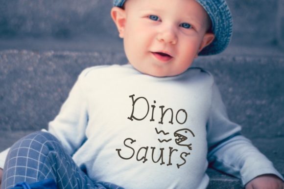 Dinosaurs Font - Preview 4