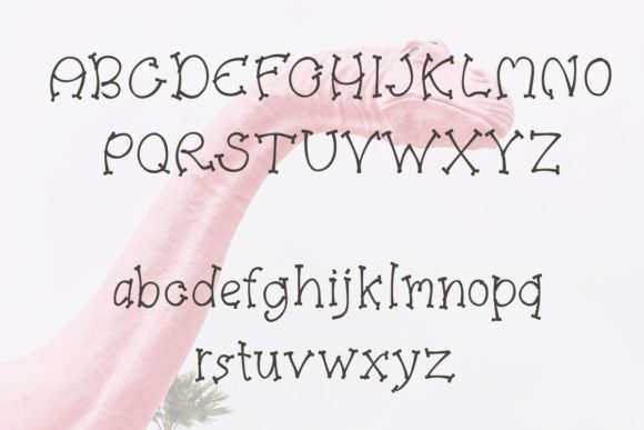 Dinosaurs Font - Preview 5