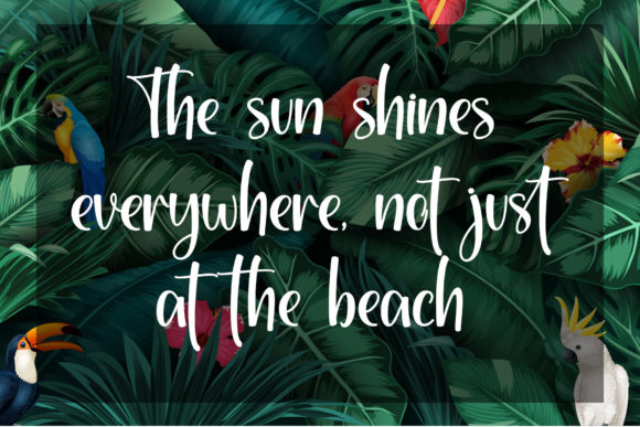 Dreamy Summer Font - Preview 3
