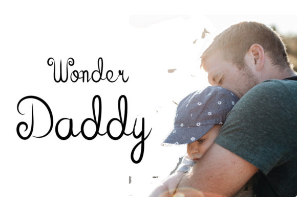 Father's Day Font - Preview 2