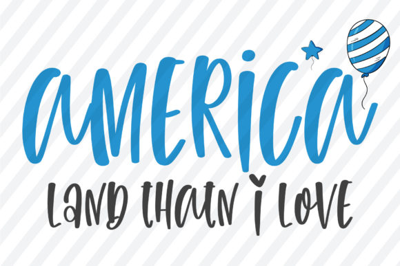 Fourth of July Font - Preview 2