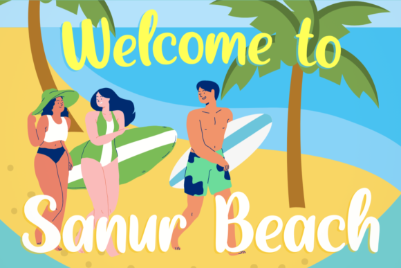 Friday Beach Font - Preview 1