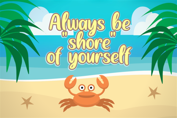 Friday Beach Font - Preview 2