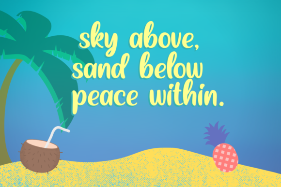 Friday Beach Font - Preview 3
