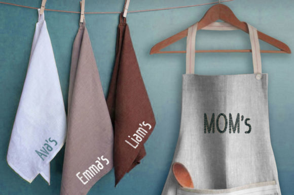 Handstitch Font PNG with transparent background - Preview 2