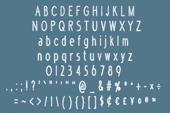 Handstitch Font - Preview 4