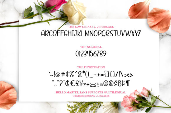 Hello Master Trio Font - Preview 5