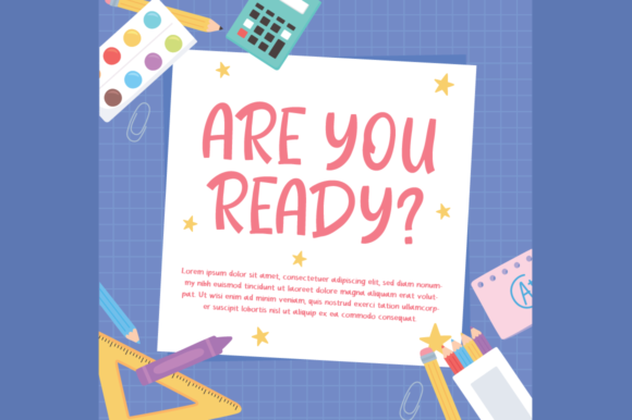 Hot Ruby Font PNG with transparent background - Preview 3