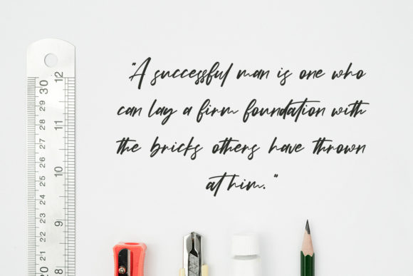 Kreatives Script Font PNG with transparent background - Preview 1