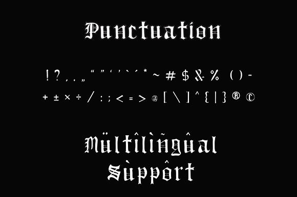 Linder English Font PNG with transparent background - Preview 5