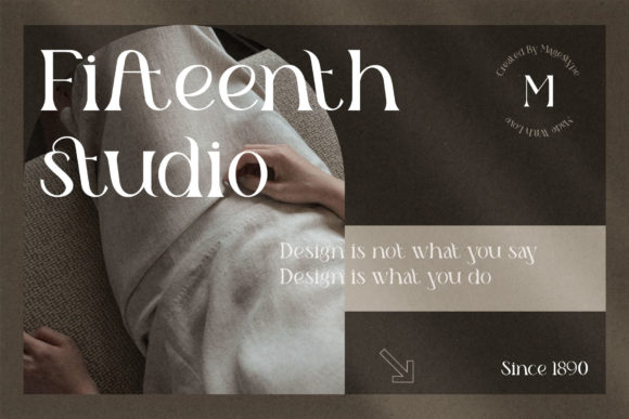 Magnifa Font PNG with transparent background - Preview 4