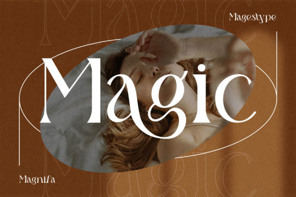 Magnifa Font PNG with transparent background - Preview 5