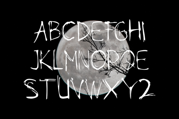 Modaz Font PNG with transparent background - Preview 2