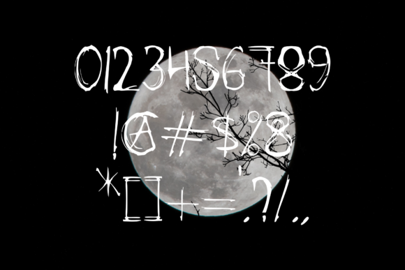 Modaz Font PNG with transparent background - Preview 3