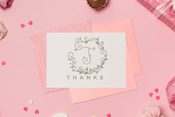 Monogram Roses Font font preview - 5