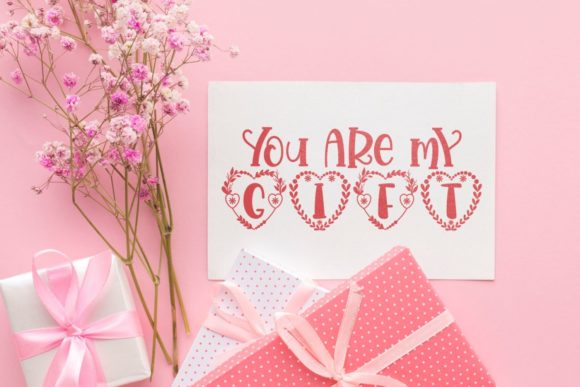 Old Love Font PNG with transparent background - Preview 2