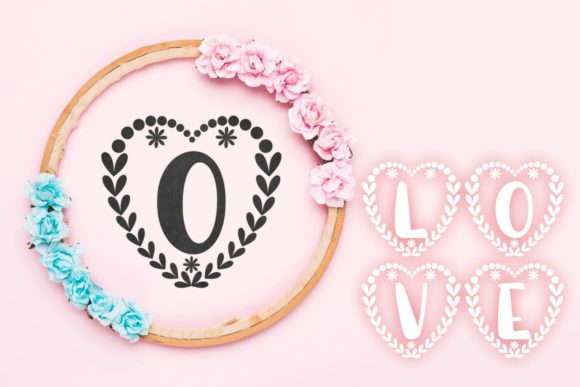 Old Love Font PNG with transparent background - Preview 4