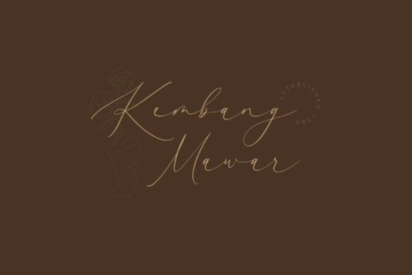 Rainbow Beauty Font PNG with transparent background - Preview 6