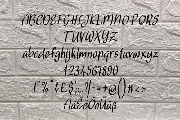Rystabel Font PNG with transparent background - Preview 2