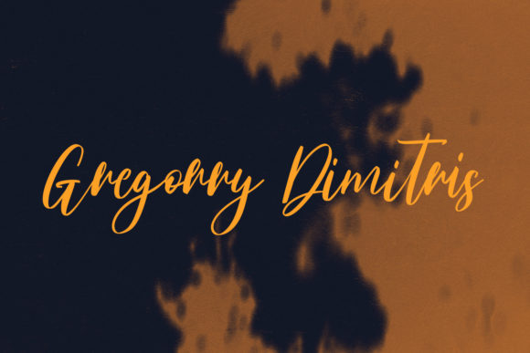Slowtyfill Font PNG with transparent background - Preview 6