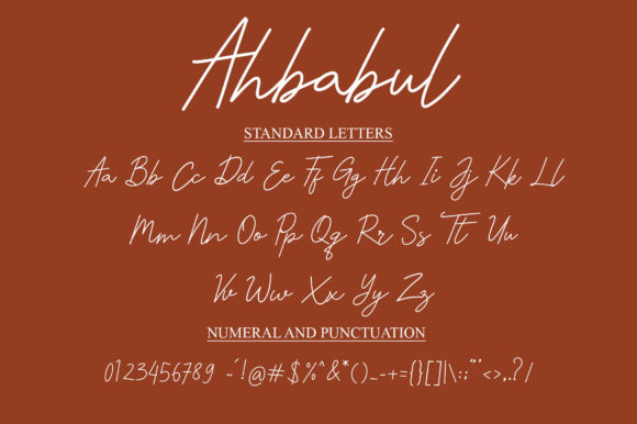 Ahbabul Font - Preview 3