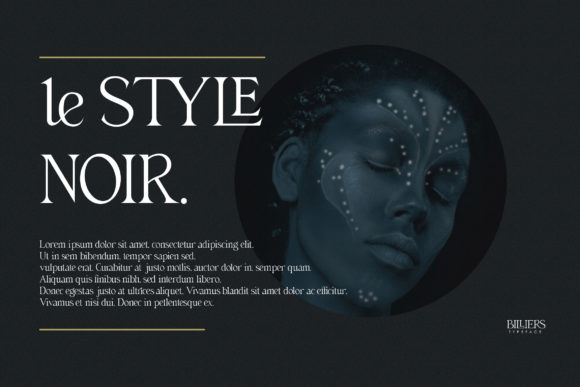 Billiers Font - Preview 4
