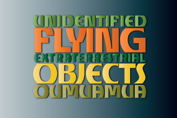 Churchward Alien Font - Preview 3