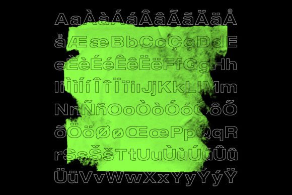 Fluro Font - Preview 2