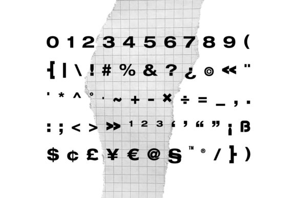 Fluro Font - Preview 3