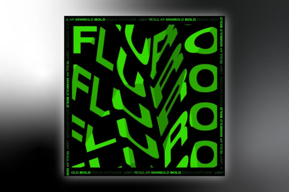 Fluro Font - Preview 4