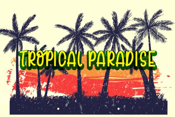 Healthy Coconut Font - Preview 1