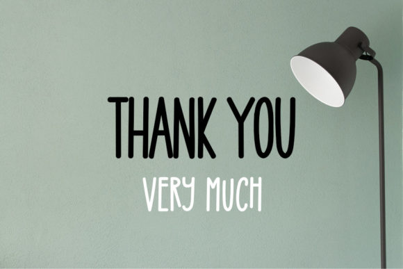 Lovely Rainbow Font PNG with transparent background - Preview 5