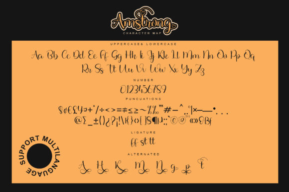 Amstrong Font - Preview 5