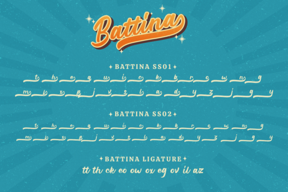 Battina Font - Preview 6