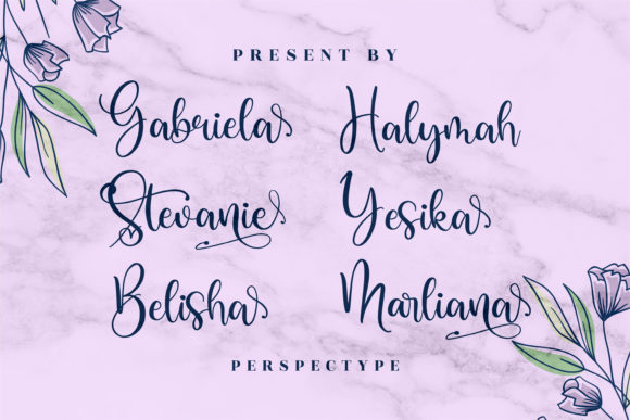 Delisha Glande Font - Preview 2