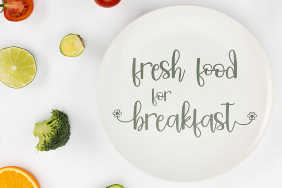 Freshie Font PNG with transparent background - Preview 3