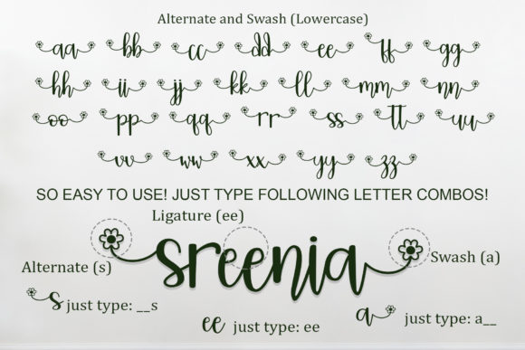 Freshie Font PNG with transparent background - Preview 6
