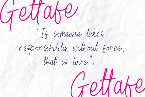 Gettafe Font - Preview 4