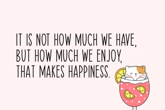 Happy Moment Font - Preview 1