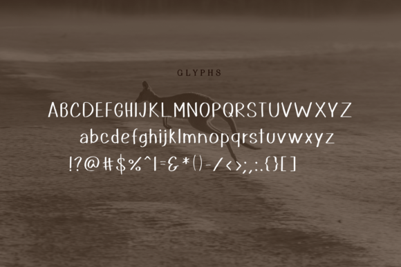 Kangaroo Font PNG with transparent background - Preview 1
