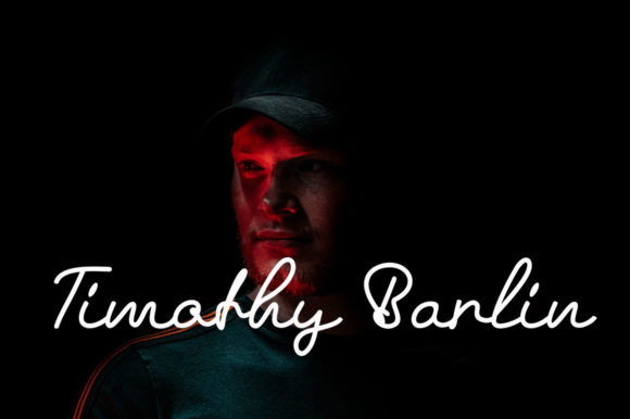 Regulation Signature Font PNG with transparent background - Preview 3