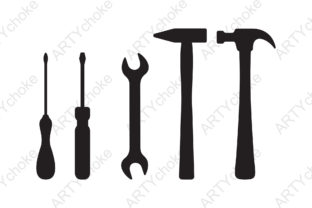 Working Tools. SVG File Ready for Cricut Graphic by artychoke.design ...