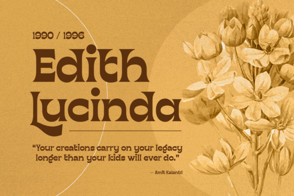 Borensa Font - Preview 1