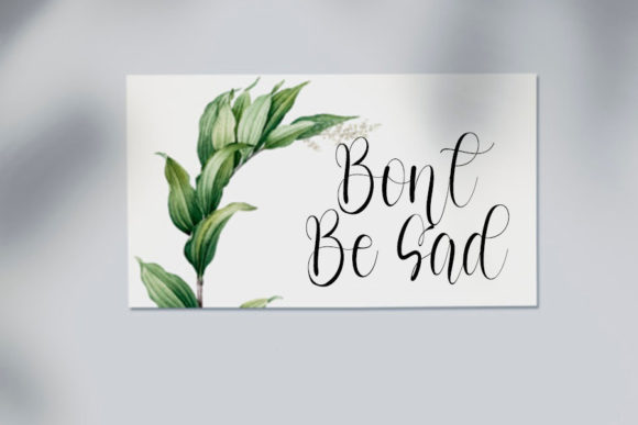 Bosthing Font - Preview 2