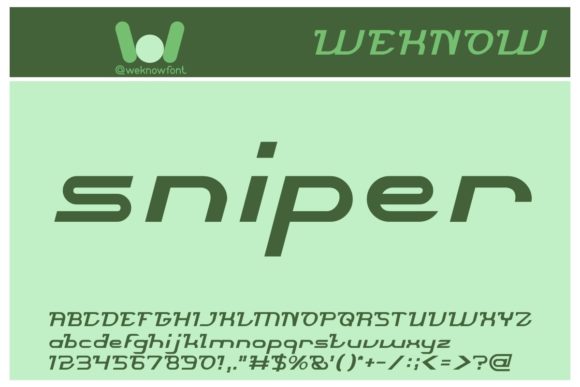 Brigade Army Font - Preview 4